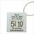 Babys 1st Christmas Stylized Ruler Ornament